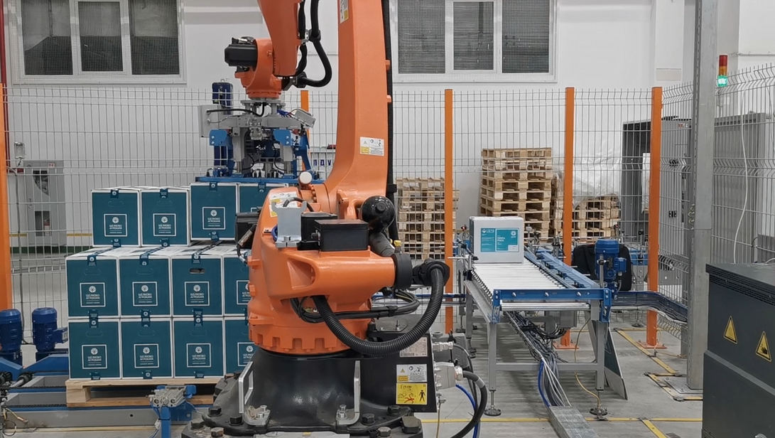robotic palletizing